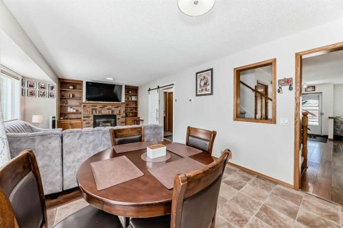 81 Eldorado Close Ne, Calgary, AB - Indoor With Fireplace