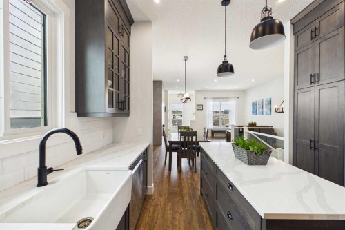 11 Royston Park Nw, Calgary, AB - Indoor Photo Showing Kitchen With Upgraded Kitchen