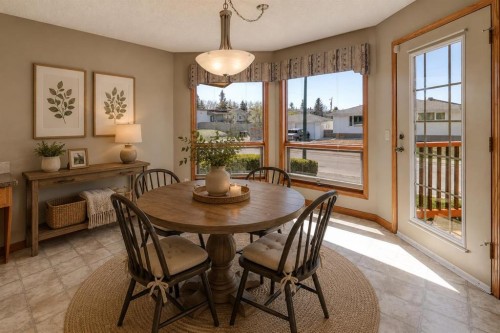 2328 Munro Drive Ne, Calgary, AB - Indoor Photo Showing Dining Room