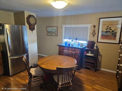 209 2 Street, Cowley, AB - Indoor Photo Showing Dining Room