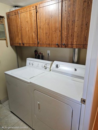 209 2 Street, Cowley, AB - Indoor Photo Showing Laundry Room