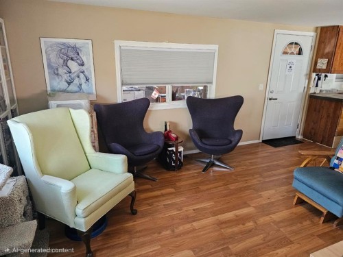 209 2 Street, Cowley, AB - Indoor Photo Showing Living Room