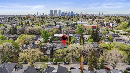 449 28 Avenue Nw, Calgary, AB - Outdoor With View