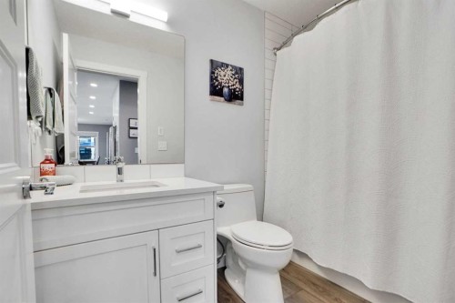 105-55 Wolf Hollow Crescent Se, Calgary, AB - Indoor Photo Showing Bathroom