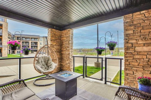 105-55 Wolf Hollow Crescent Se, Calgary, AB - Outdoor With Deck Patio Veranda With Exterior