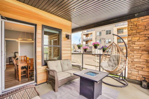 105-55 Wolf Hollow Crescent Se, Calgary, AB - Outdoor With Deck Patio Veranda With Exterior