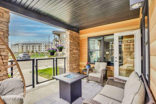 105-55 Wolf Hollow Crescent Se, Calgary, AB - Outdoor With Deck Patio Veranda With Exterior