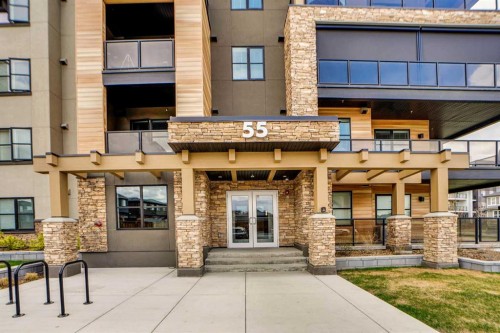 105-55 Wolf Hollow Crescent Se, Calgary, AB - Outdoor With Facade