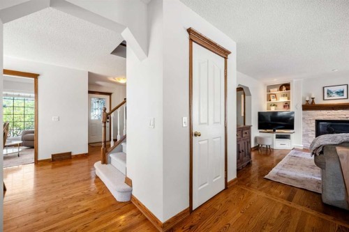 268 Douglas Woods Drive Se, Calgary, AB - Indoor Photo Showing Other Room With Fireplace