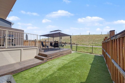 53 Fireside Crescent, Cochrane, AB - Outdoor With Deck Patio Veranda