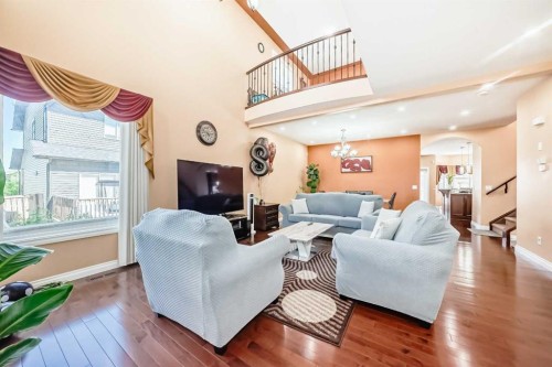 117 Saddlelake Grove Ne, Calgary, AB - Indoor Photo Showing Living Room