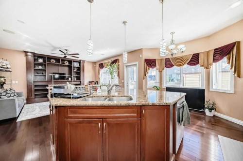 117 Saddlelake Grove Ne, Calgary, AB - Indoor Photo Showing Kitchen With Double Sink
