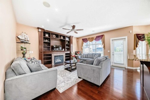 117 Saddlelake Grove Ne, Calgary, AB - Indoor Photo Showing Living Room