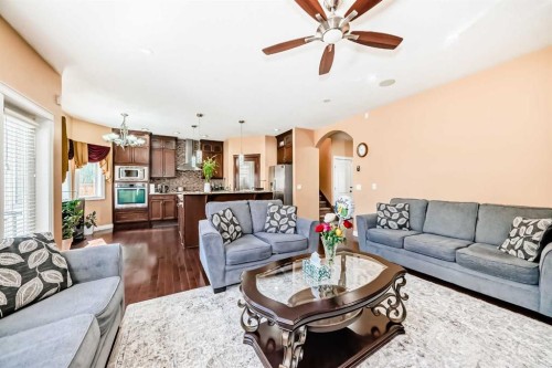 117 Saddlelake Grove Ne, Calgary, AB - Indoor Photo Showing Living Room