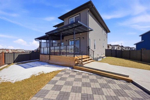 1153 Chinook Gate Bay Sw, Airdrie, AB - Outdoor With Deck Patio Veranda