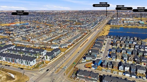 1153 Chinook Gate Bay Sw, Airdrie, AB - Outdoor With View