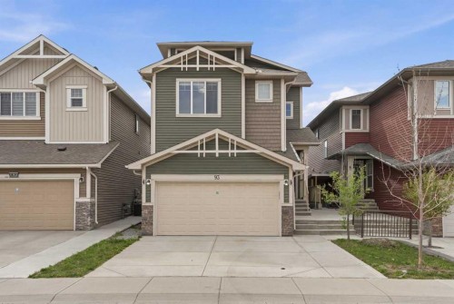 93 Saddlestone Place Ne, Calgary, AB - Outdoor With Facade