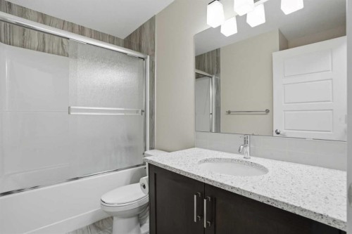 93 Saddlestone Place Ne, Calgary, AB - Indoor Photo Showing Bathroom