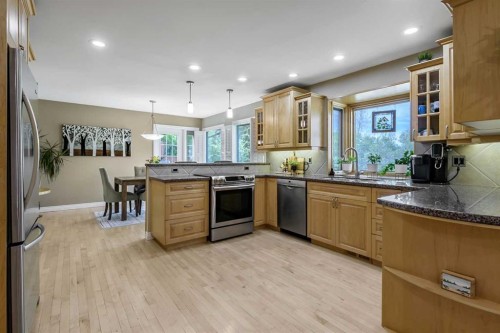 39 Canova Close Sw, Calgary, AB - Indoor Photo Showing Kitchen With Stainless Steel Kitchen