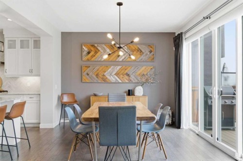 134 Cranbrook Circle Se, Calgary, AB - Indoor Photo Showing Dining Room