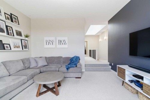 134 Cranbrook Circle Se, Calgary, AB - Indoor Photo Showing Living Room