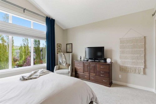 134 Cranbrook Circle Se, Calgary, AB - Indoor Photo Showing Bedroom
