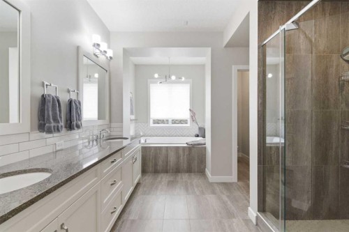 134 Cranbrook Circle Se, Calgary, AB - Indoor Photo Showing Bathroom