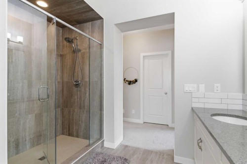 134 Cranbrook Circle Se, Calgary, AB - Indoor Photo Showing Bathroom