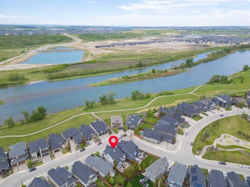 134 Cranbrook Circle Se, Calgary, AB - Outdoor With Body Of Water With View