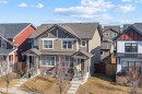 849 Mahogany Boulevard Se, Calgary, AB  - Outdoor With Facade 