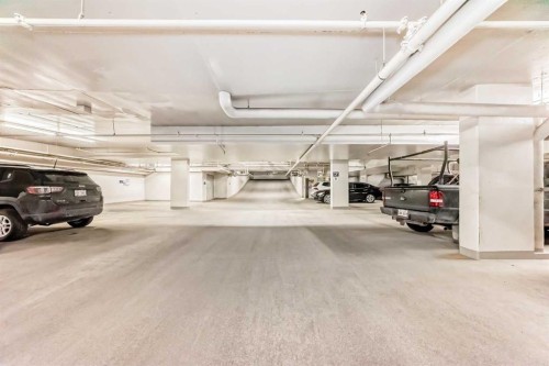2105-1234 5 Avenue Nw, Calgary, AB - Indoor Photo Showing Garage