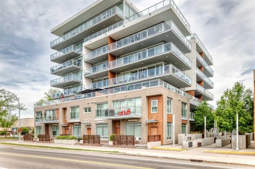 2105-1234 5 Avenue Nw, Calgary, AB - Outdoor With Facade