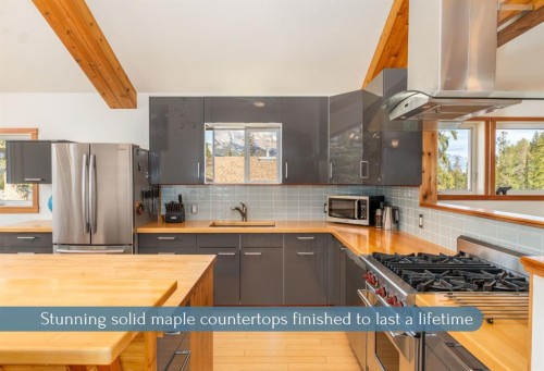 132 Settler Way, Canmore, AB - Indoor Photo Showing Kitchen