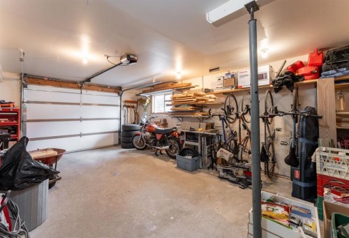 132 Settler Way, Canmore, AB - Indoor Photo Showing Garage