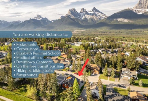 132 Settler Way, Canmore, AB - Outdoor With View