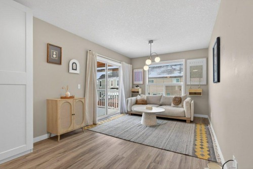 1012 Windsong Drive Sw, Airdrie, AB - Indoor Photo Showing Living Room
