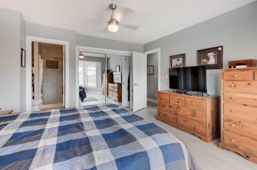 67 Deersaxon Circle Se, Calgary, AB - Indoor Photo Showing Bedroom