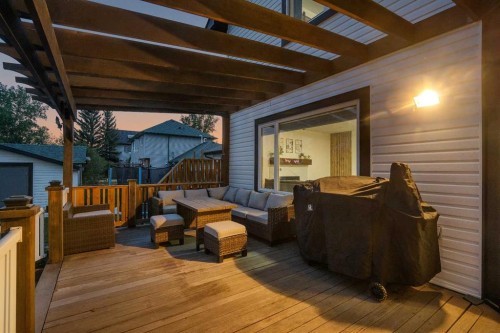46 Wilson Road Ne, Langdon, AB - Outdoor With Deck Patio Veranda With Exterior