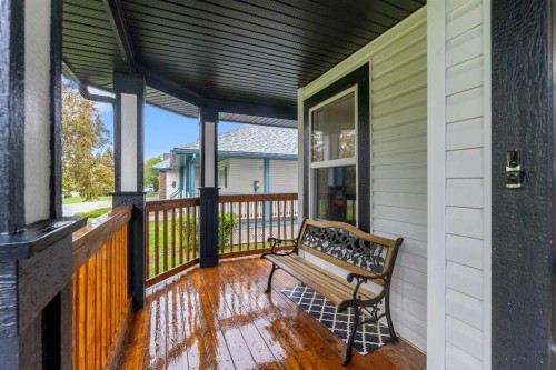 46 Wilson Road Ne, Langdon, AB - Outdoor With Deck Patio Veranda With Exterior