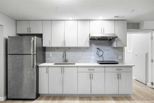 35 Bermuda Drive Nw, Calgary, AB - Indoor Photo Showing Kitchen With Stainless Steel Kitchen