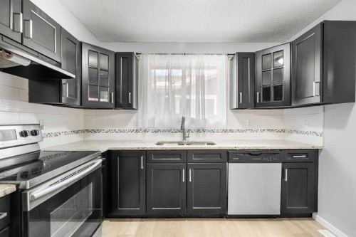 35 Bermuda Drive Nw, Calgary, AB - Indoor Photo Showing Kitchen With Double Sink