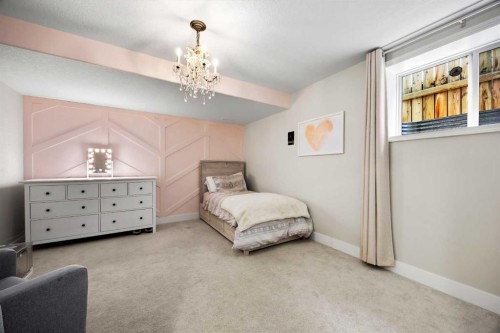 138 Cranwell Close Se, Calgary, AB - Indoor Photo Showing Bedroom