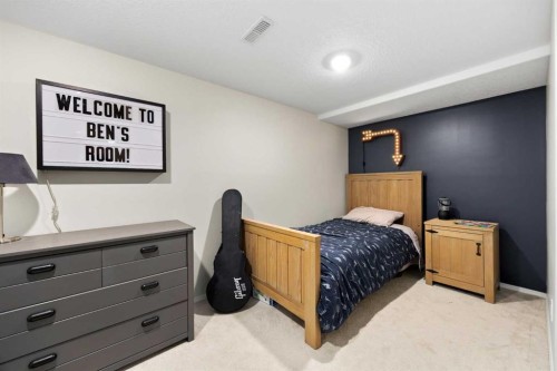 138 Cranwell Close Se, Calgary, AB - Indoor Photo Showing Bedroom
