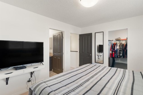 648 Mahogany Boulevard Se, Calgary, AB - Indoor Photo Showing Bedroom
