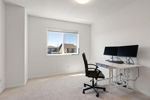 648 Mahogany Boulevard Se, Calgary, AB - Indoor Photo Showing Office