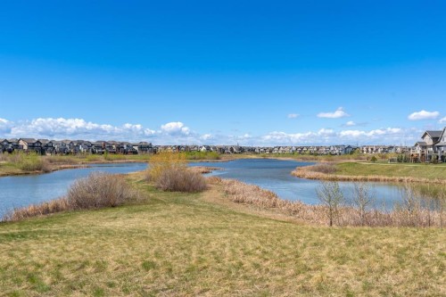 648 Mahogany Boulevard Se, Calgary, AB - Outdoor With Body Of Water With View