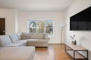 648 Mahogany Boulevard Se, Calgary, AB  - Indoor Photo Showing Living Room 