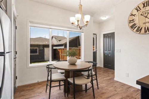 648 Mahogany Boulevard Se, Calgary, AB - Indoor Photo Showing Dining Room