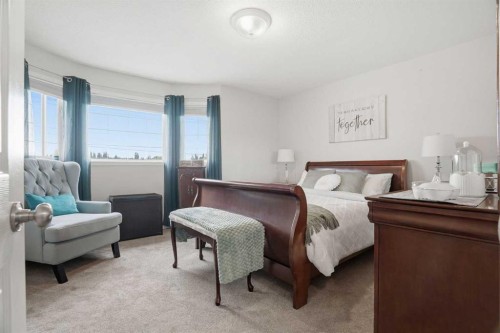 88 Chaparral Ridge Terrace Se, Calgary, AB - Indoor Photo Showing Bedroom