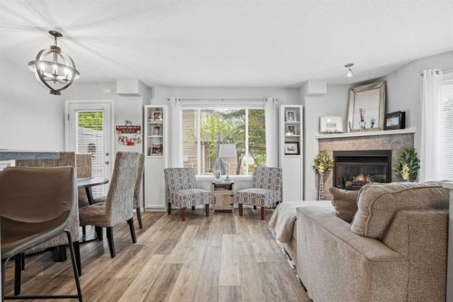 88 Chaparral Ridge Terrace Se, Calgary, AB - Indoor With Fireplace